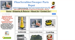 Desktop Screenshot of floorscrubberpartsdepot.com